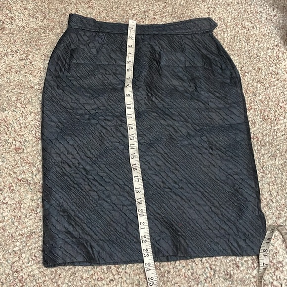 YSL rive gauche wool silk skirt - Picture 7 of 9